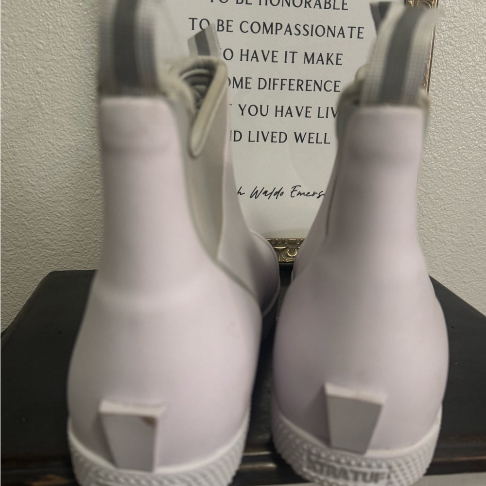 Blanco Waterproof Chelsea Rain Boots for Men - Light Pink/Off-White - Picture 5 of 6